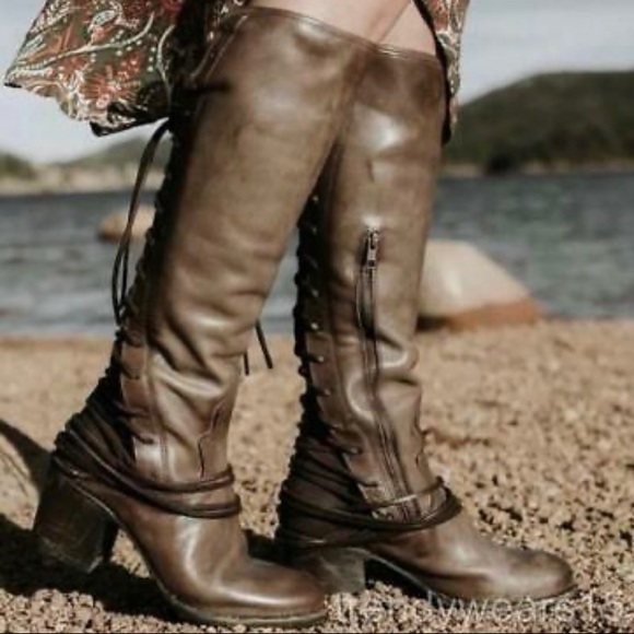 Freebird Coal Boots Taupe Grey 